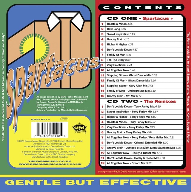 Spartacus - Deluxe 2CD (National Album Day 2026) - 3