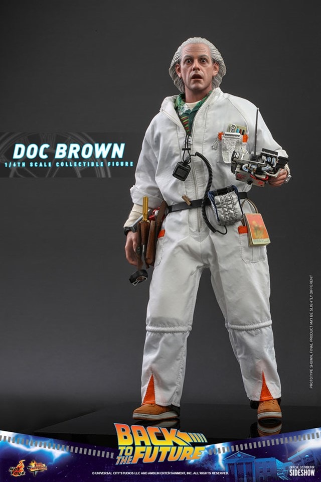 1:6 Doc Brown: Back To The Future Hot Toys Figure - 4