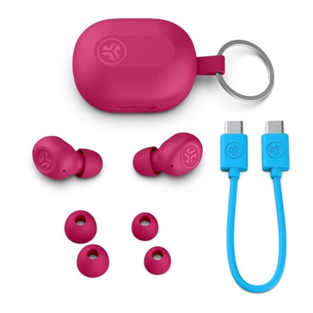 JLab JBuds Mini Pink True Wireless Bluetooth Earphones - 4