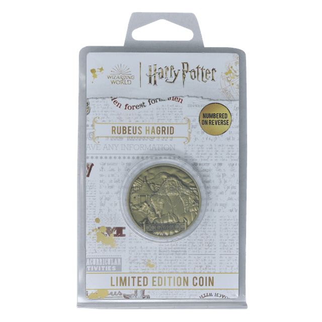 Hagrid Limited Edition Harry Potter Coin - 7