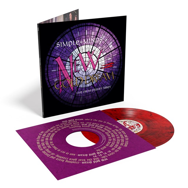 New Gold Dream: Live from Paisley Abbey - Black & Red Marbled Vinyl - 1