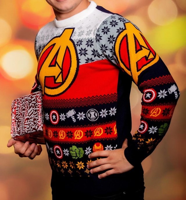 Marvel Avengers Unisex Christmas Jumper 