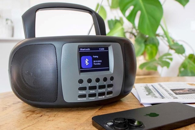 Lenco SCD-860BK Black Bluetooth CD Player With DAB+/FM Radio - 8