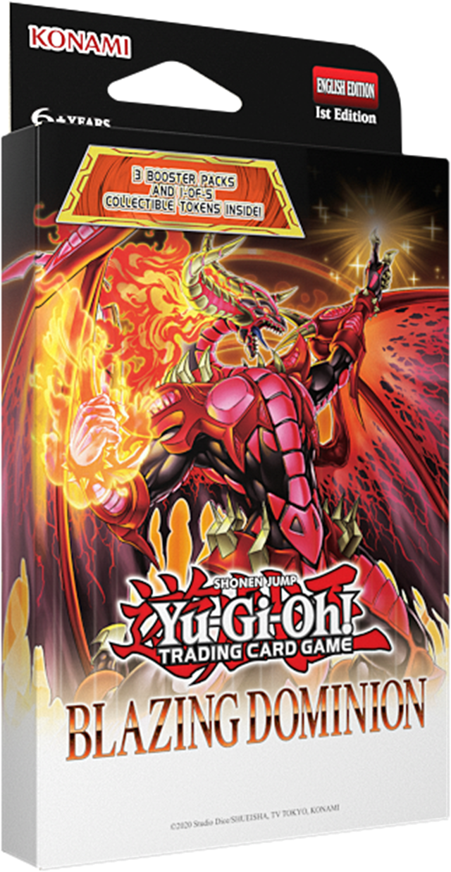 Blazing Dominion 3 Pack Tuckbox Yu-Gi-Oh! Trading Cards | HMV Store
