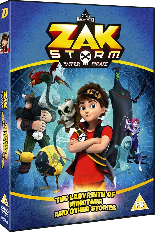 Zak Storm: Super Pirate - The Labyrinth of the Minotaur And... | DVD | Free  shipping over £20 | HMV Store