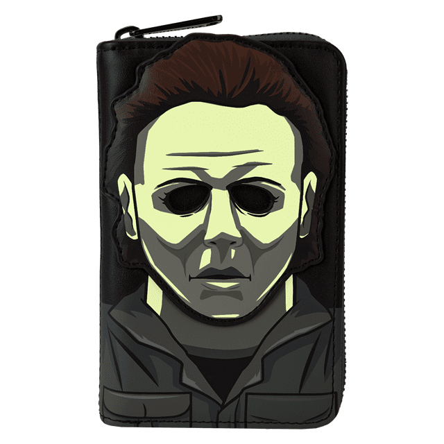 Michael Myers Zip Around Wallet Halloween Loungefly - 2