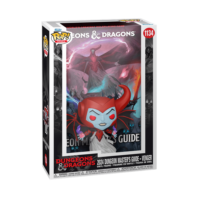 Venger 1134 Dungeon Master's Guide 2024 Dungeons & Dragons Funko Pop Vinyl Game Cover - 2