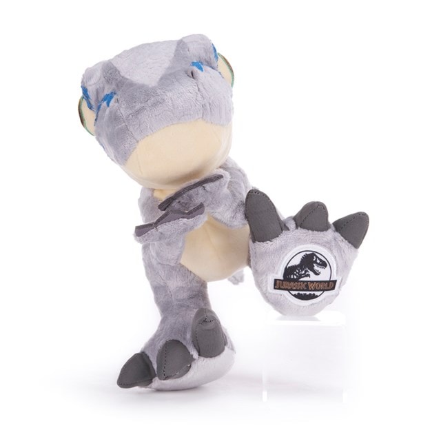 10" Chunky Blue Raptor: Jurassic World Soft Toy - 7
