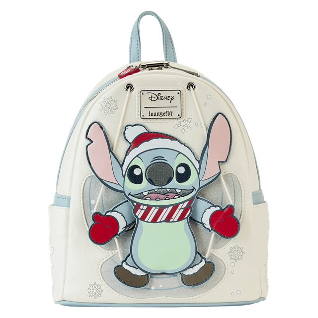 Lilo & Stitch Snow Angel Cosplay Mini Loungefly Backpack - 2