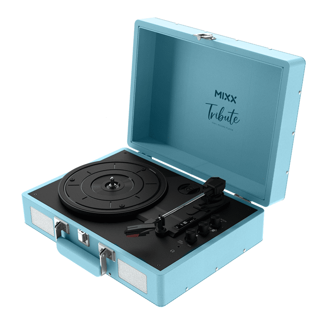 Mixx Audio Tribute Turquoise Blue Bluetooth Turntable (hmv exclusive) - 7