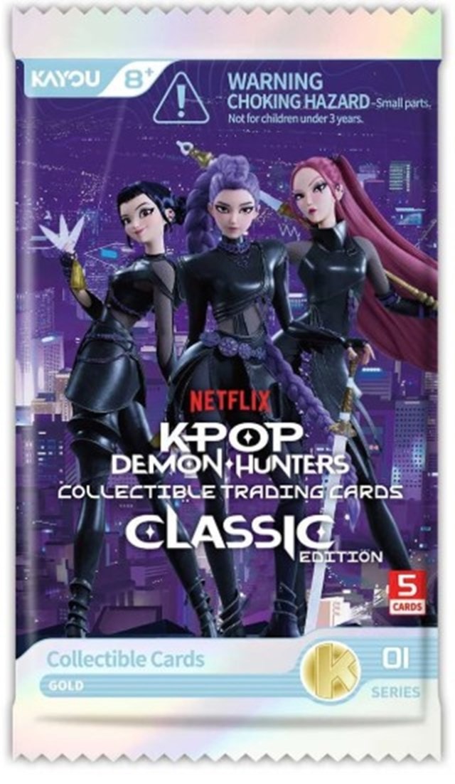 K-Pop Demon Hunters Huntrix Classic Edition Sleeved Booster Trading Cards - 2