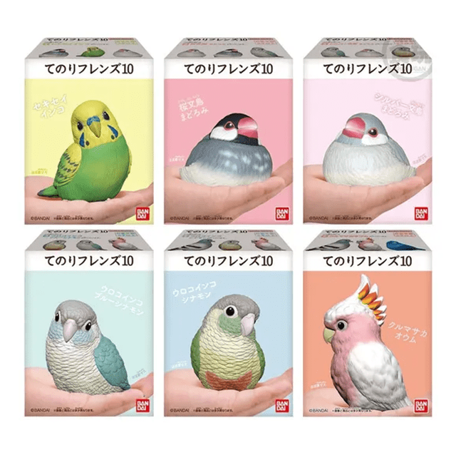 Animals Tenori Friends 10 Bird Shokugan Candy Collectable Mystery Assortment Figure - 2