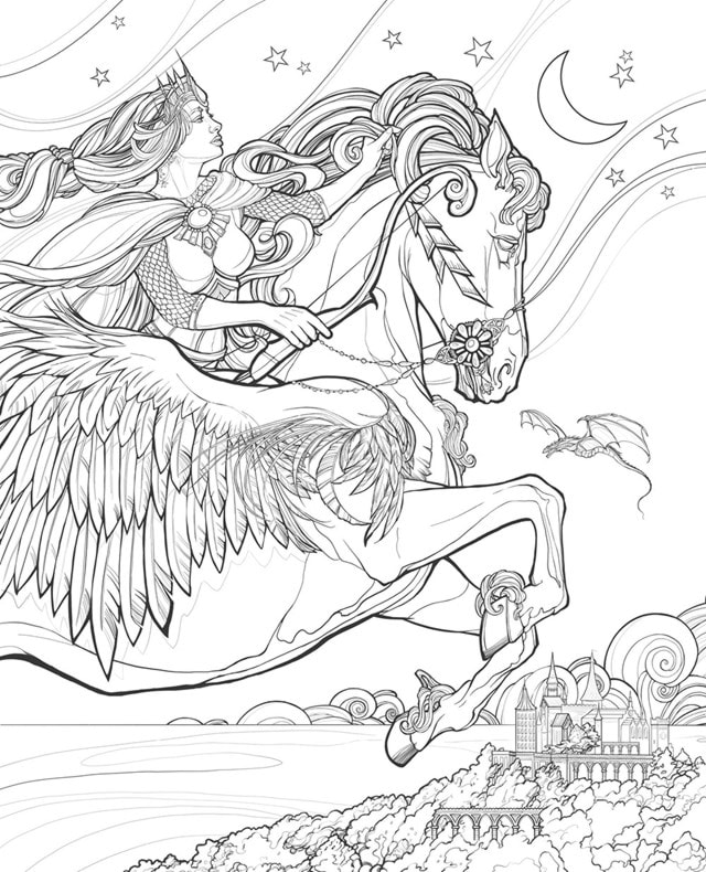 Magical Love A Romantasy Colouring Book - 2