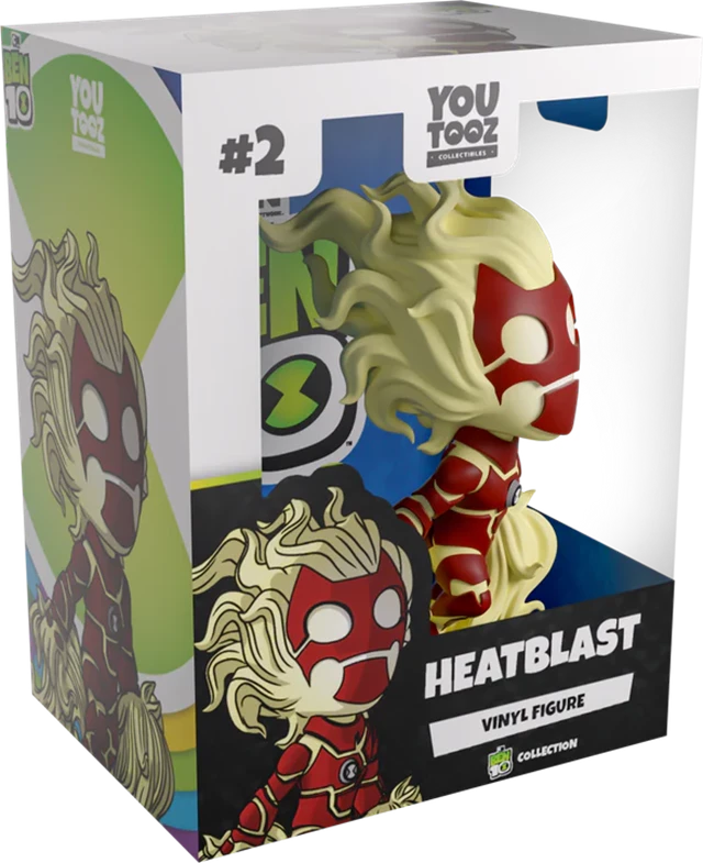 Heatblast Ben 10 Youtooz Figurine - 2