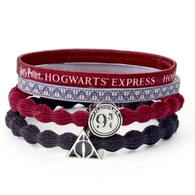 Platform 9 3/4 & Deathly Hallows Hair Band Set Harry Potter Hair Accessories - 1