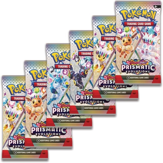 Scarlet & Violet 8.5 Prismatic Evolutions Booster Bundle Pokemon Trading Cards - 2