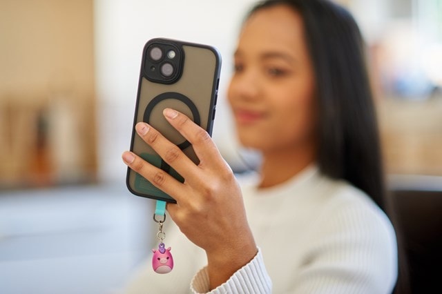 Lazerbuilt Squishmallows Lola the Unicorn Mobile Charm with Connection Pad - 9