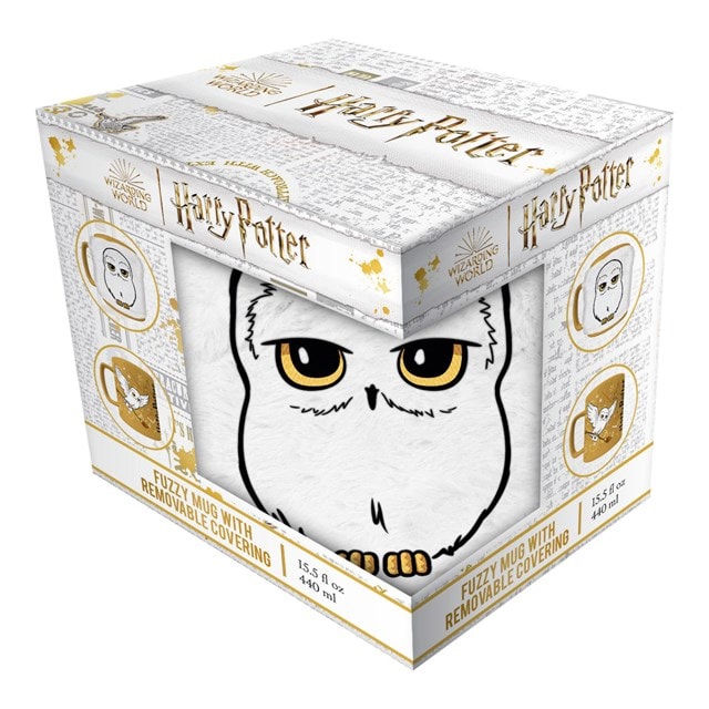 Hedwig Harry Potter Fuzzy Mug - 4