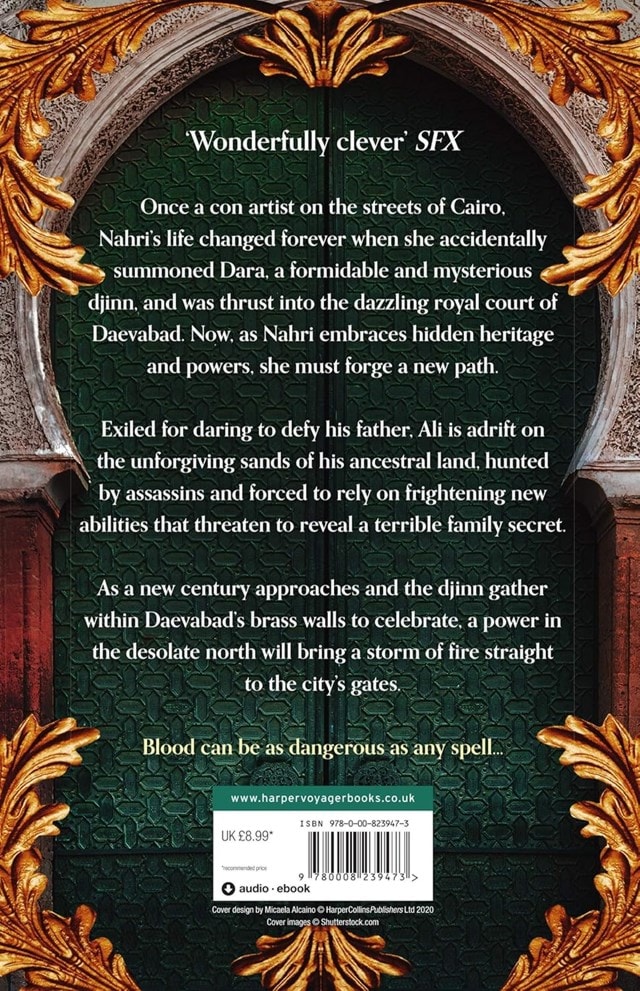 The Kingdom Of Copper: The Daevabad Trilogy Book 2 Paperback By Shannon Chakraborty - 2