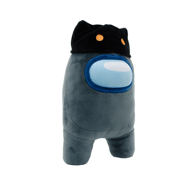 Black With Cat Head Hat Among Us Plush - 6