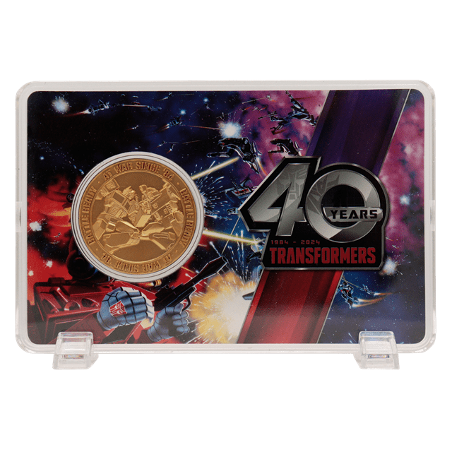 Transformers 40th Anniversary Gold Coin - 8