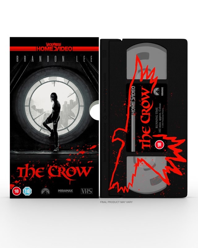 The Crow Limited Edition VHS - 4