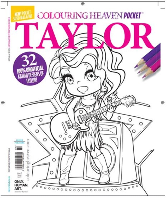 Colouring Heaven Pocket Taylor Swift Magazine | Magazines | Free ...