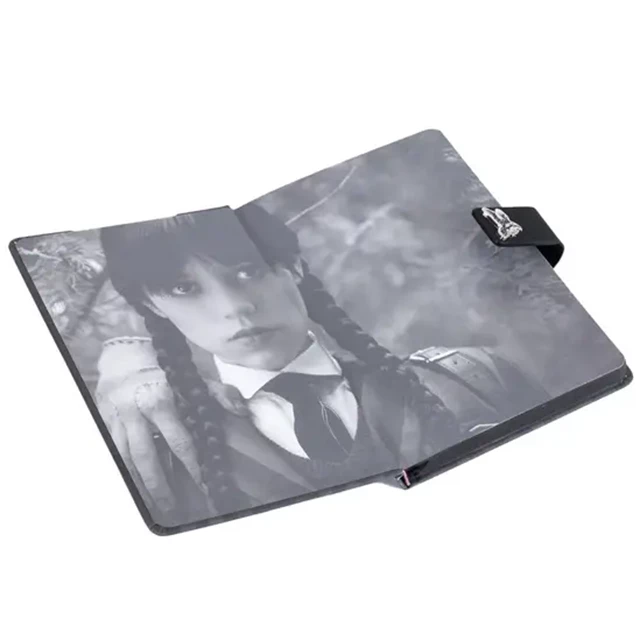 Wednesday Nevermore Uniform A5 Notebook - 3