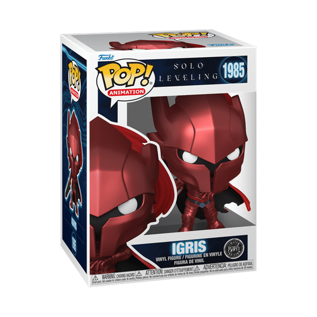 Igris With Chance Of Chase 1985 Solo Leveling Funko Pop Vinyl - 4
