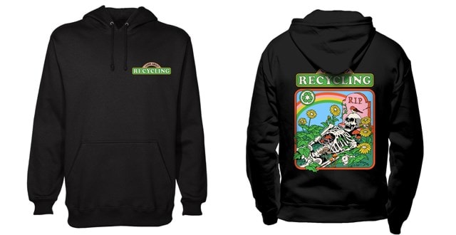 Steven Rhodes: Learn About Recycling Hoodie (Large) - 1