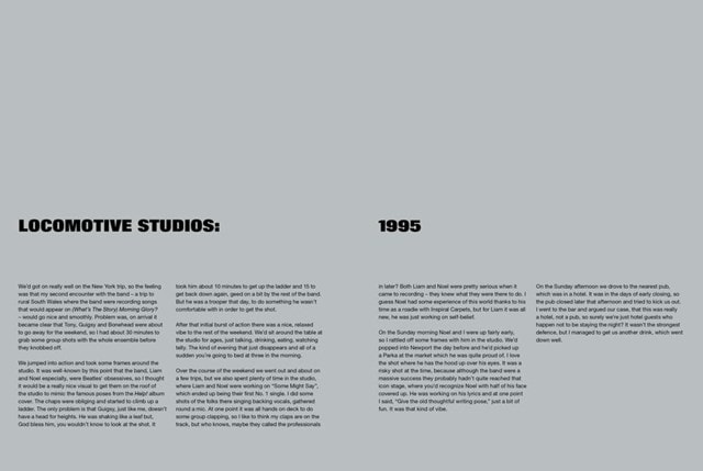 Roll With It: Oasis In Photographs 1994-2002 Hardback By Tom Sheehan - 4