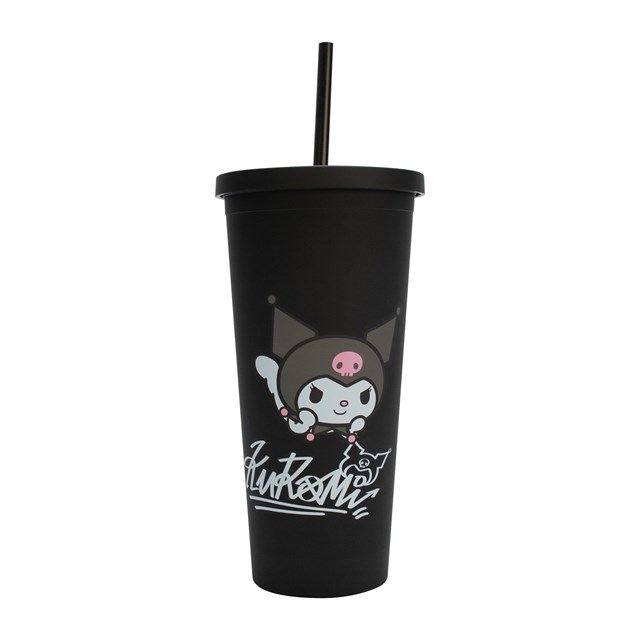 Kuromi Cup And Straw - 1