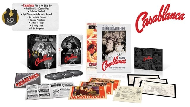 Casablanca 80th Anniversary Ultimate Collector's Edition Steelbook - 7
