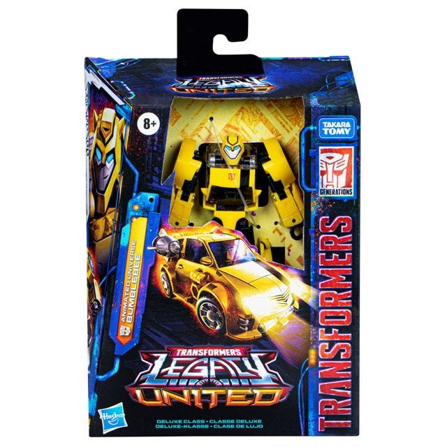 Transformers Legacy United Deluxe Class Animated Universe Bumblebee Converting Action Figure - 17