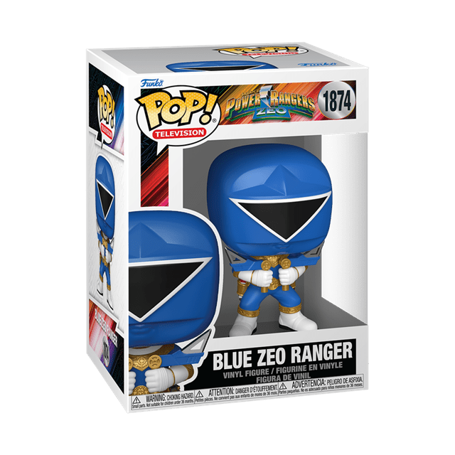 Blue Zeo Ranger 1874 Power Rangers Zeo Funko Pop Vinyl - 2