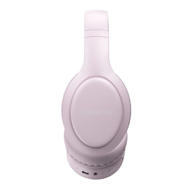 BoomPods HeadPods Pro2 Pink Bluetooth Headphones - 2