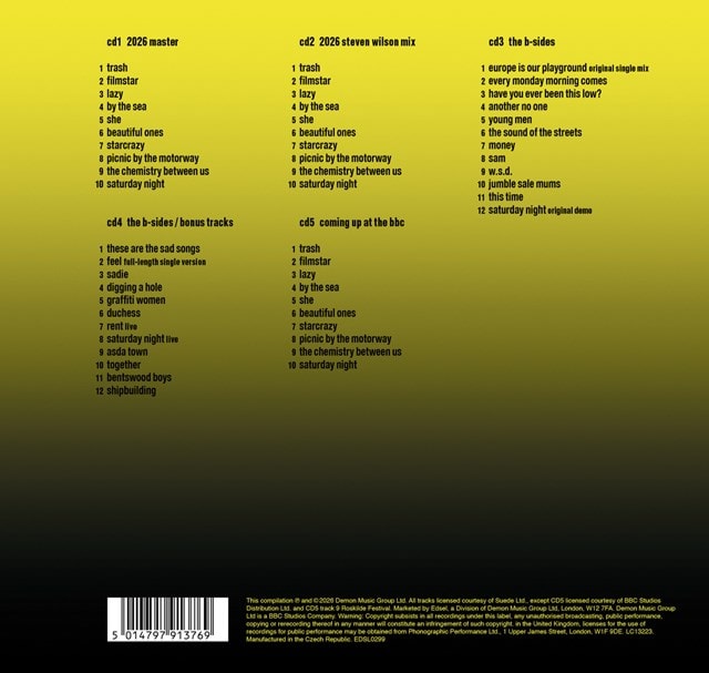 Coming Up - 30th Anniversary Super Deluxe Edition 5CD - 3