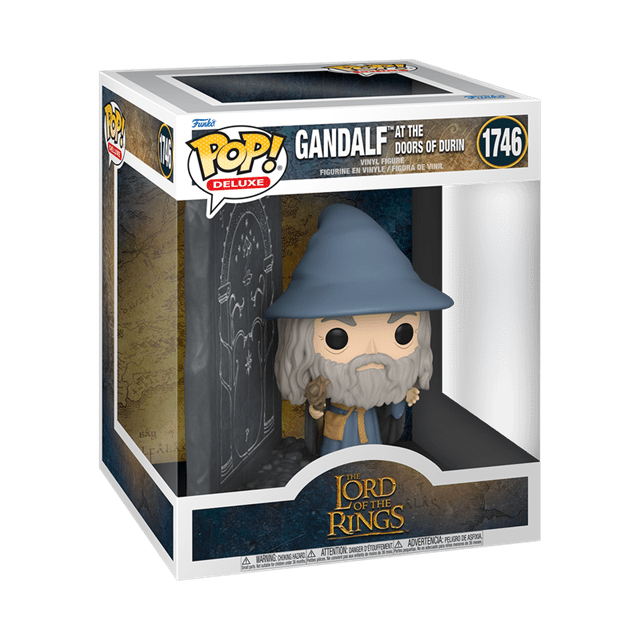 Gandalf With Doors Of Durin 1746 Lord Of The Rings Funko Pop Vinyl Deluxe - 2