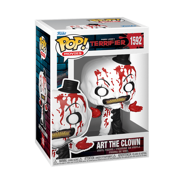 Bloody Art The Clown 1592 Terrifier Funko Pop Vinyl - 2