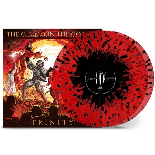 Trinity - Limited Edition Transparent Red & Black Splatter Vinyl - 1