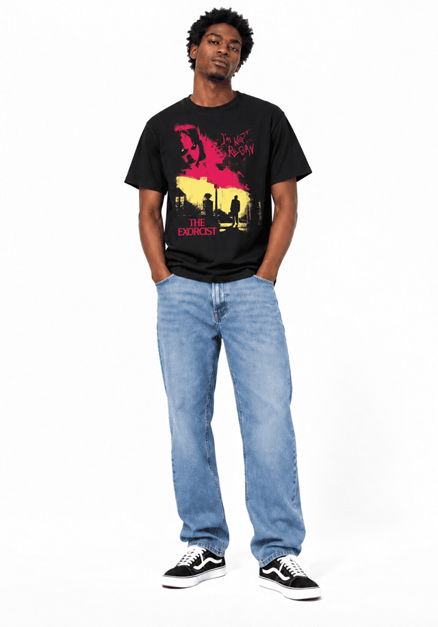 The Exorcist I'm Not Regan Black Tee (Small) - 2