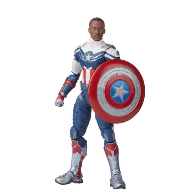 Captain America 2-Pack Steve Rogers Sam Wilson Hasbro Marvel Legends Series Action Figures - 12