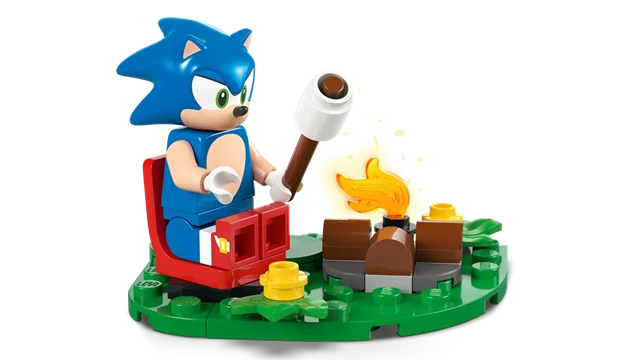 Sonic's Campfire Clash Sonic The Hedgehog LEGO - 5