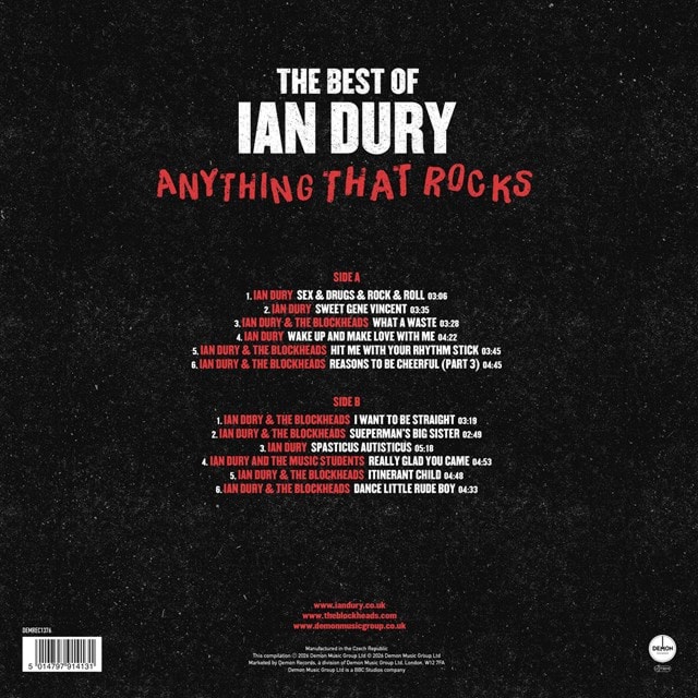 Anything That Rocks: The Best of Ian Dury - 3