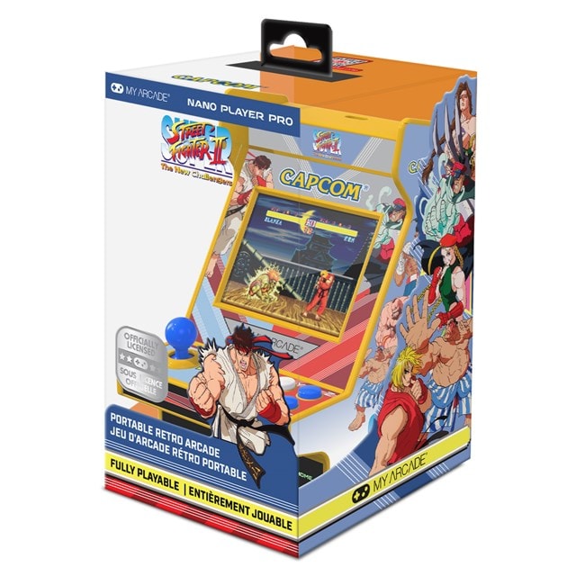 Super Street Fighter II Retro Portable Arcade My Arcade Portable Gaming System - 3