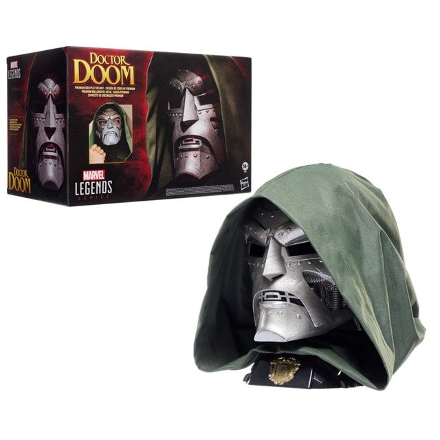 Doctor Doom Fantastic Four Marvel Legends Series Premium Collectable Roleplay Helmet - 4