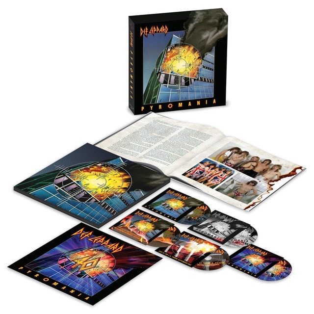Pyromania - 4CD + 1 Blu-Ray - 1