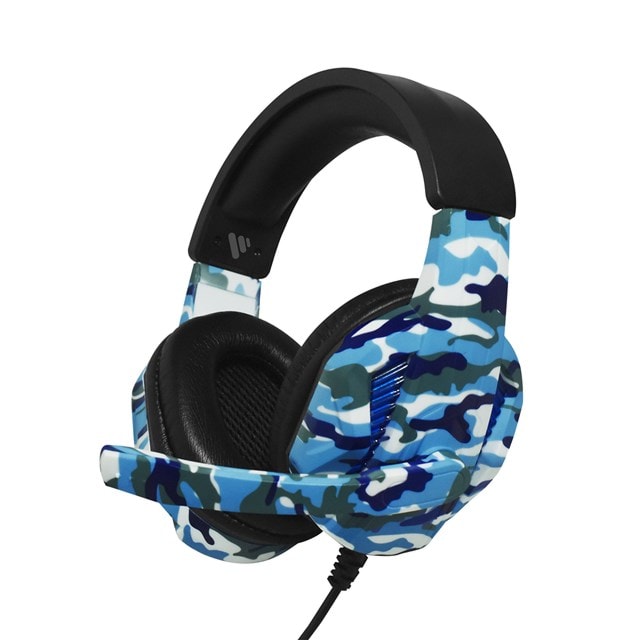 Vybe Camo Marine Blue Gaming Headset - 1