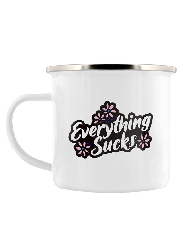 Everything Sucks Enamel Mug - 1
