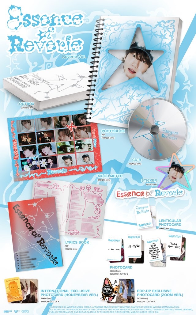 BAEKHYUN - Essence of Reverie (Reverie Ver.) [POP-UP Exclusive] - 2